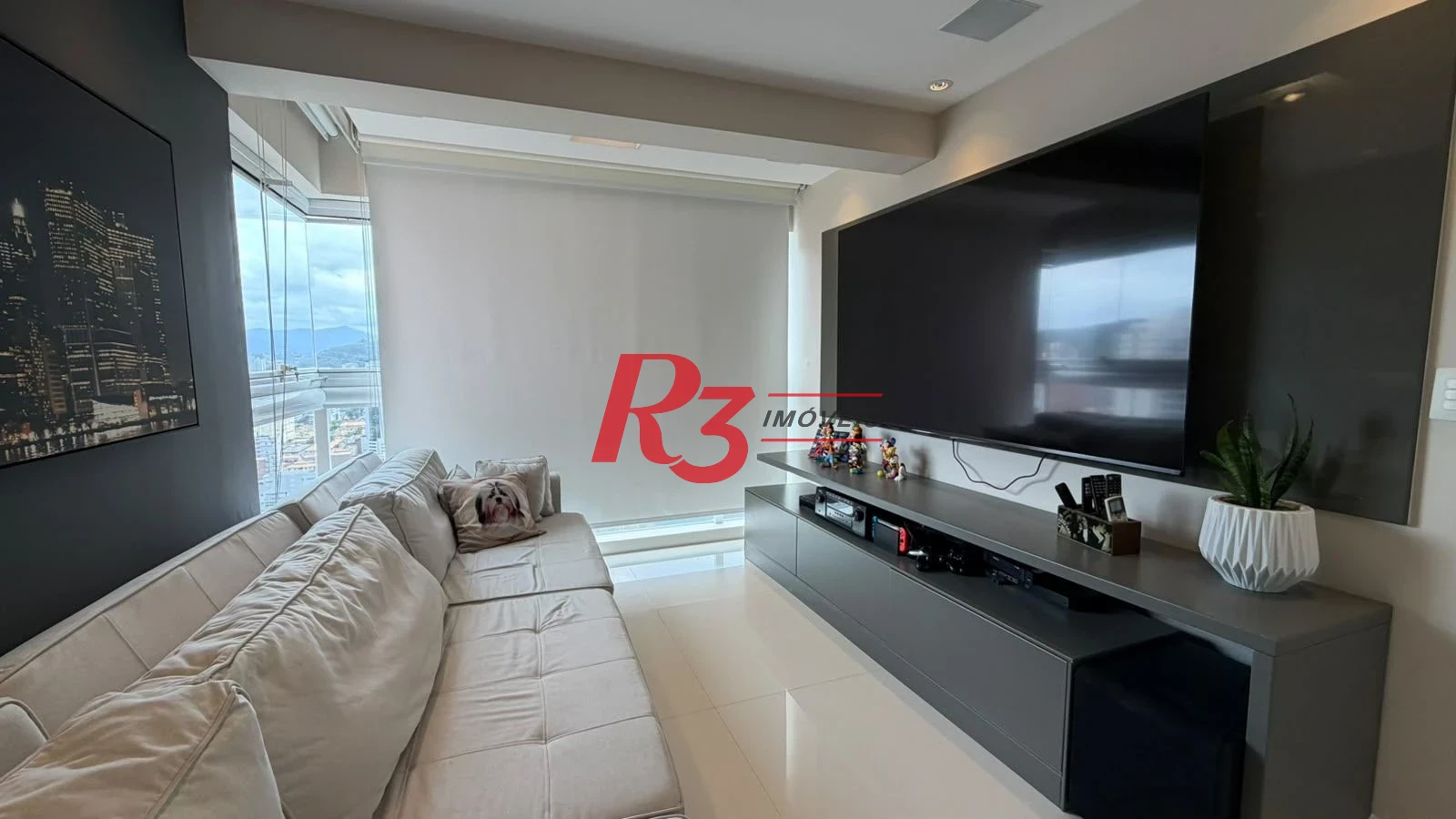 Apartamento com 3 dormitórios à venda, 228 m² por R$ 3.800.000,00 - Gonzaga - Santos/SP