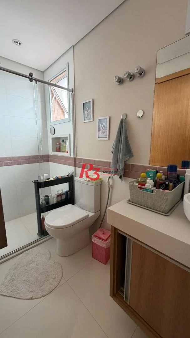 Apartamento com 3 dormitórios à venda, 228 m² por R$ 3.800.000,00 - Gonzaga - Santos/SP