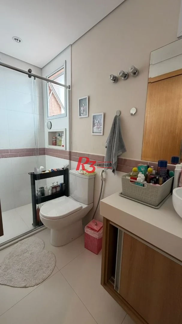 Apartamento com 3 dormitórios à venda, 228 m² por R$ 3.800.000,00 - Gonzaga - Santos/SP