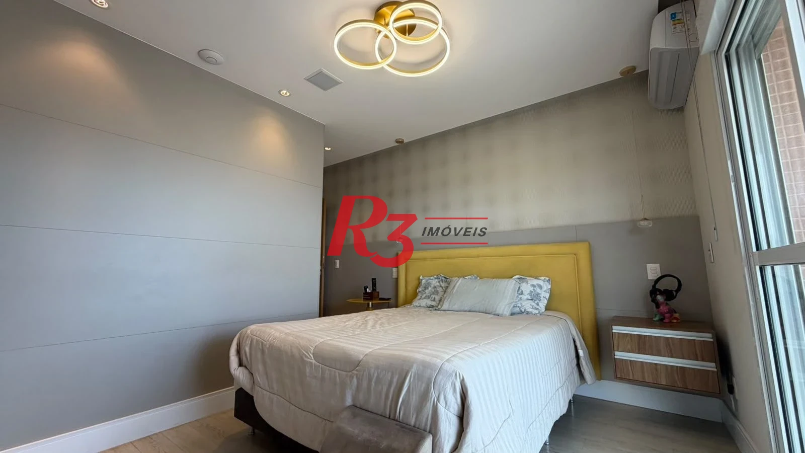 Apartamento com 3 dormitórios à venda, 228 m² por R$ 3.800.000,00 - Gonzaga - Santos/SP