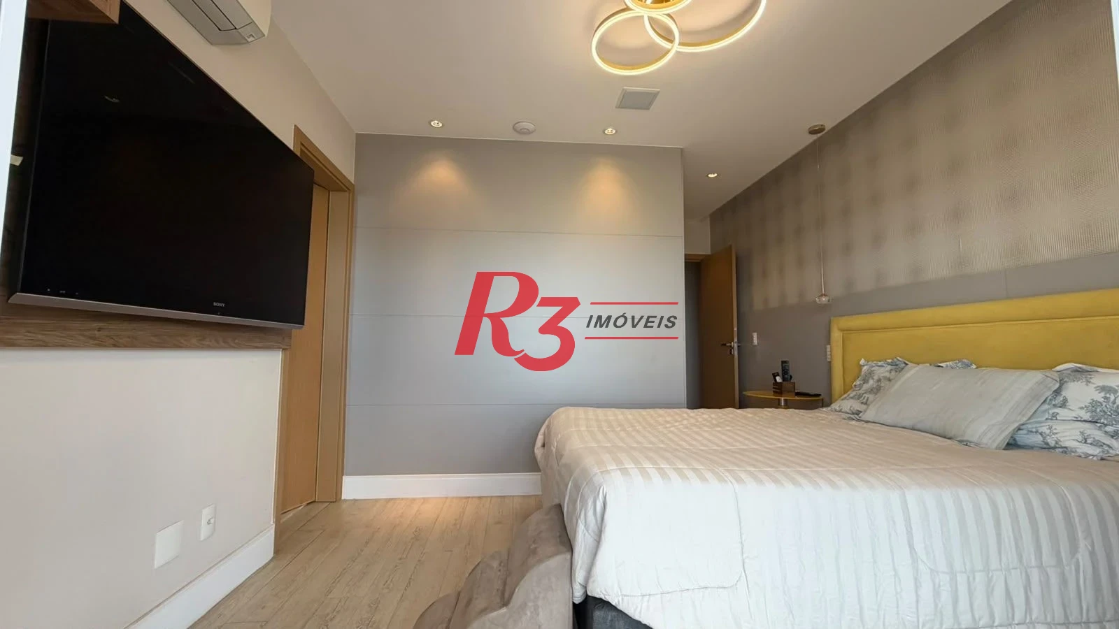 Apartamento com 3 dormitórios à venda, 228 m² por R$ 3.800.000,00 - Gonzaga - Santos/SP