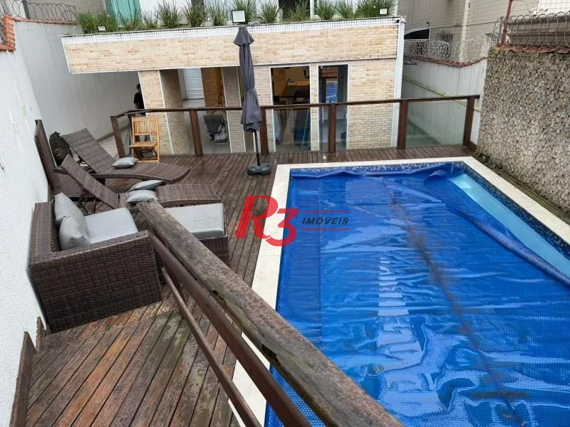 Casa com 4 dormitórios para alugar, 350 m² por R$ 9.800,00/mês - Embaré - Santos/SP
