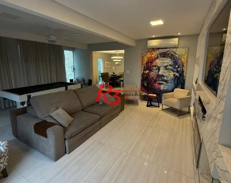 Casa com 4 dormitórios para alugar, 350 m² por R$ 9.800,00/mês - Embaré - Santos/SP