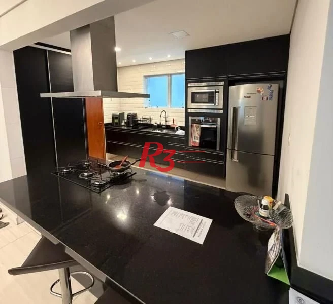 Casa com 4 dormitórios para alugar, 350 m² por R$ 9.800,00/mês - Embaré - Santos/SP