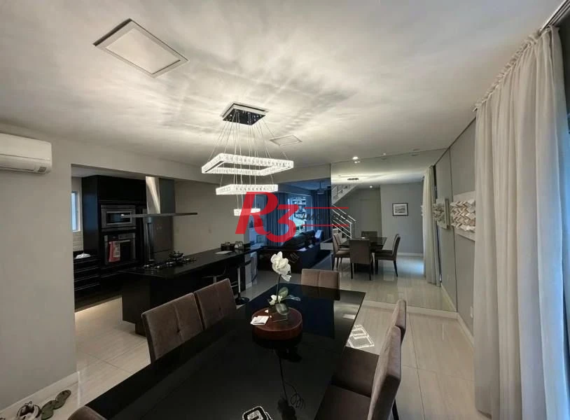 Casa com 4 dormitórios para alugar, 350 m² por R$ 9.800,00/mês - Embaré - Santos/SP