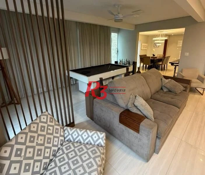 Casa com 4 dormitórios para alugar, 350 m² por R$ 9.800,00/mês - Embaré - Santos/SP