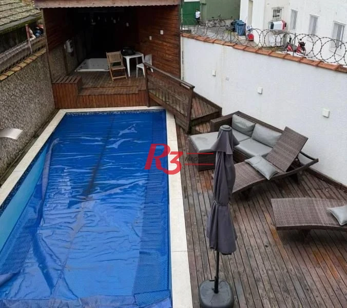 Casa com 4 dormitórios para alugar, 350 m² por R$ 9.800,00/mês - Embaré - Santos/SP
