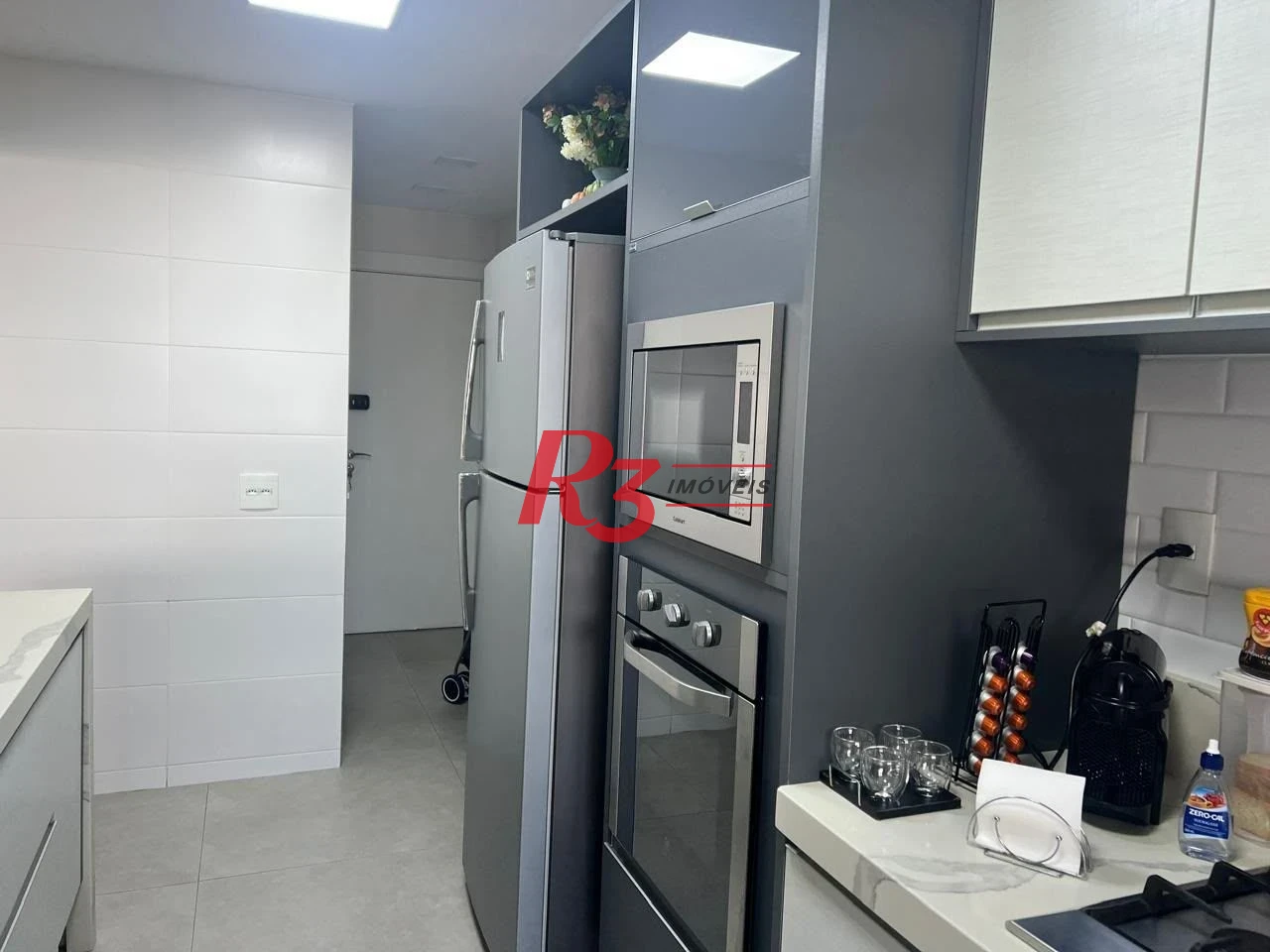 Apartamento com 3 dormitórios à venda, 143 m² por R$ 2.680.000,00 - Boqueirão - Santos/SP