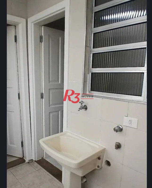 Apartamento com 3 dormitórios para alugar, 100 m² por R$ 5.598,00/mês - Campo Grande - Santos/SP