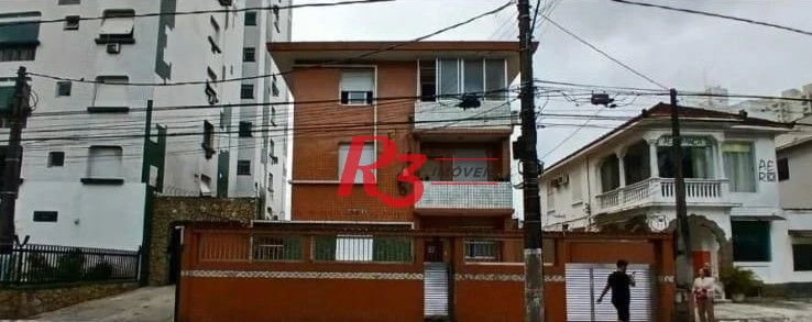 Apartamento com 3 dormitórios para alugar, 100 m² por R$ 5.598,00/mês - Campo Grande - Santos/SP
