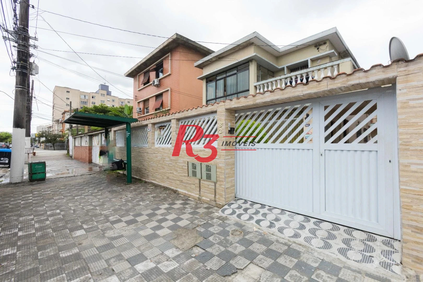 Terreno à venda, 478 m² por R$ 2.200.000,00 - Macuco - Santos/SP