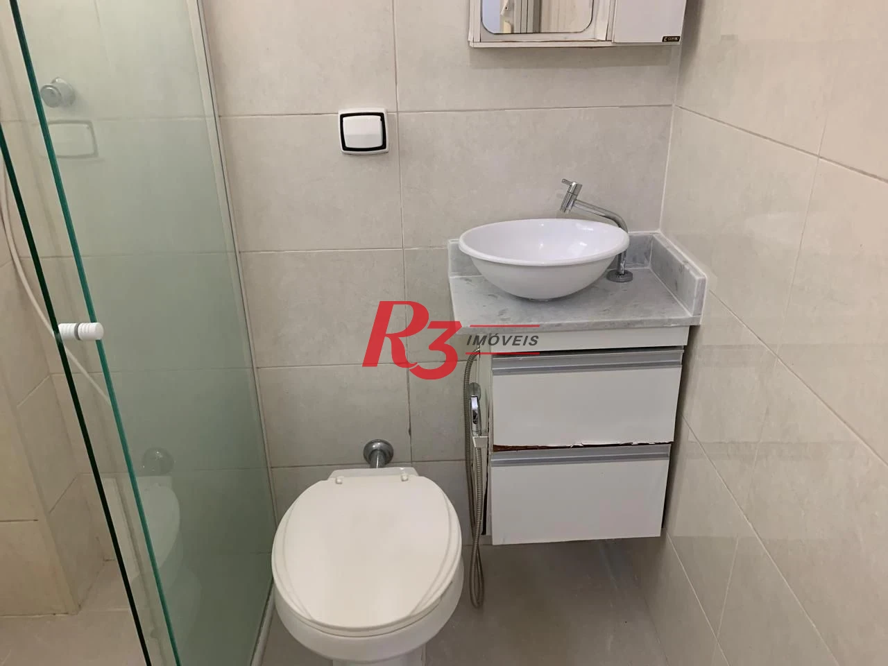 Apartamento com 2 dormitórios à venda, 75 m² por R$ 530.000,00 - Boqueirão - Santos/SP