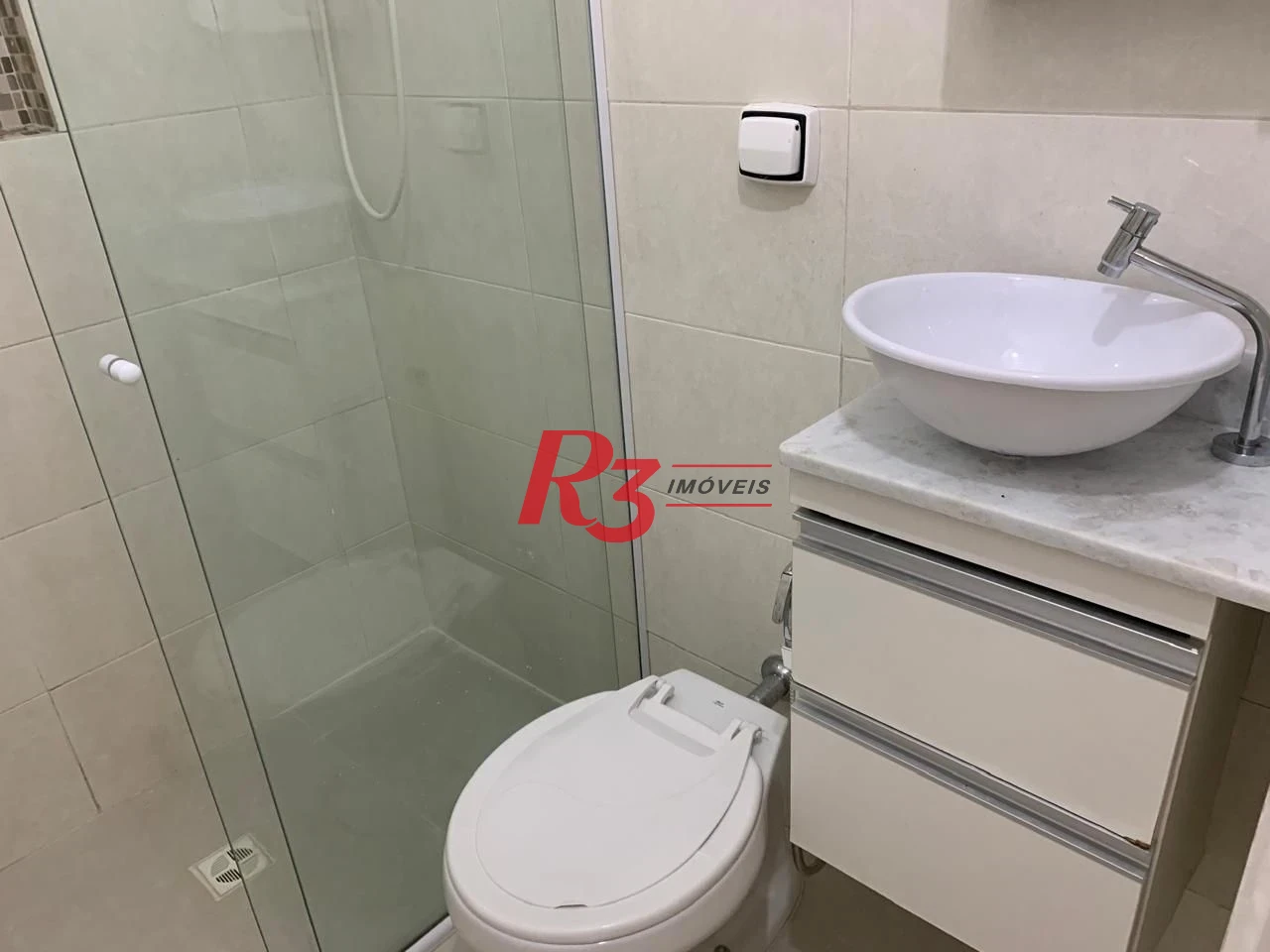Apartamento com 2 dormitórios à venda, 75 m² por R$ 530.000,00 - Boqueirão - Santos/SP