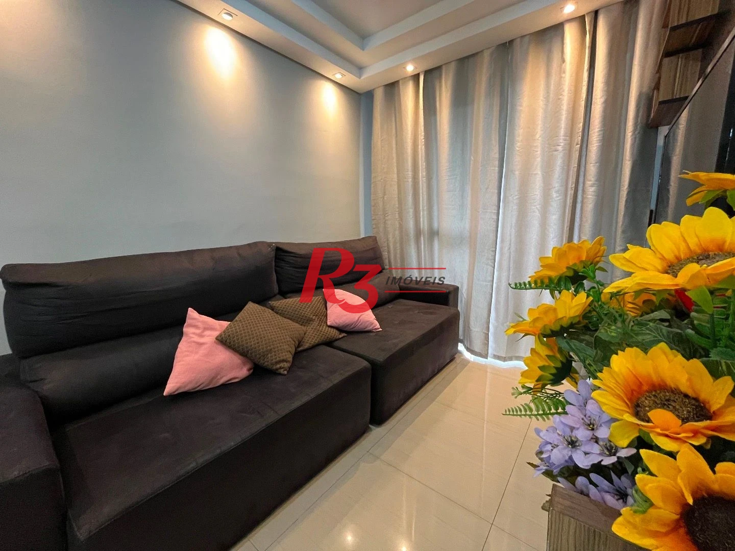 Apartamento com 2 dormitórios à venda, 58 m² por R$ 340.000,00 - Morro Nova Cintra - Santos/SP