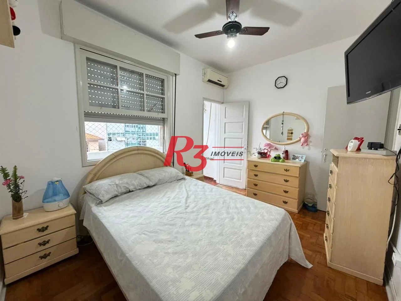 Apartamento com 3 dormitórios à venda, 96 m² por R$ 478.000,00 - Vila Belmiro - Santos/SP