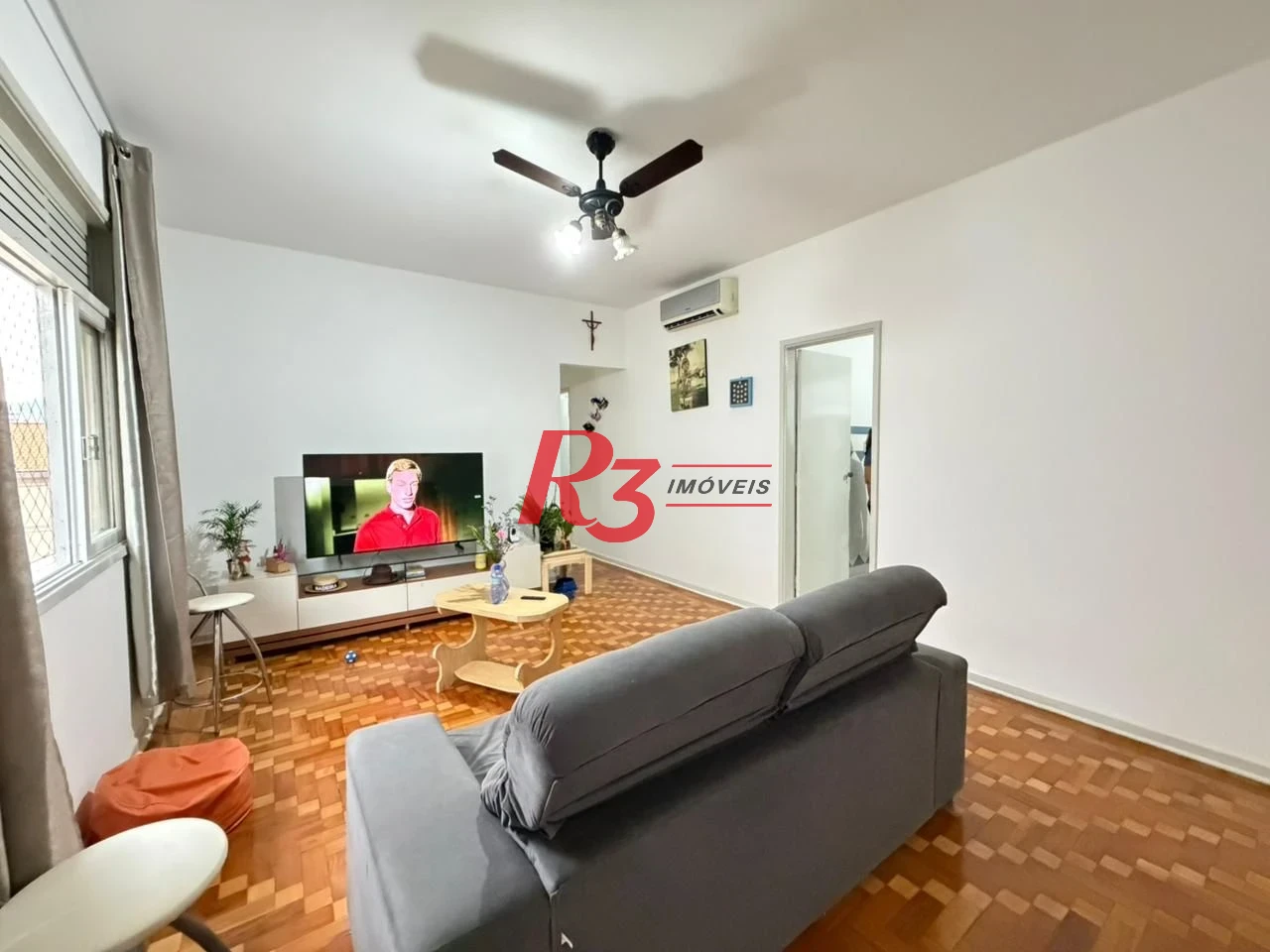 Apartamento com 3 dormitórios à venda, 96 m² por R$ 478.000,00 - Vila Belmiro - Santos/SP