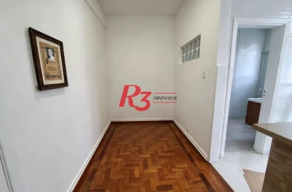 Apartamento com 1 dormitório à venda, 37 m² por R$ 375.000,00 - Aparecida - Santos/SP