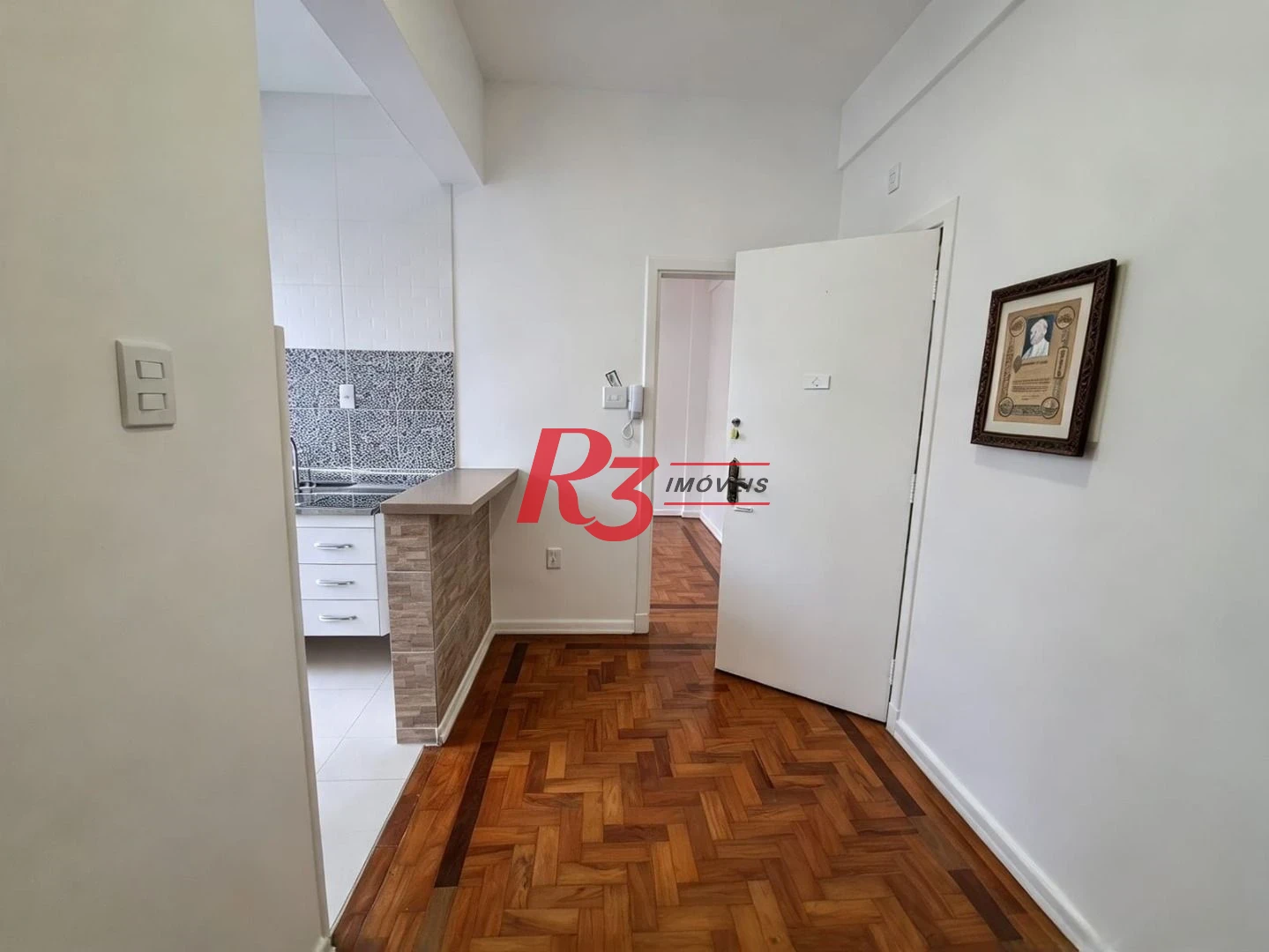 Apartamento com 1 dormitório à venda, 37 m² por R$ 375.000,00 - Aparecida - Santos/SP