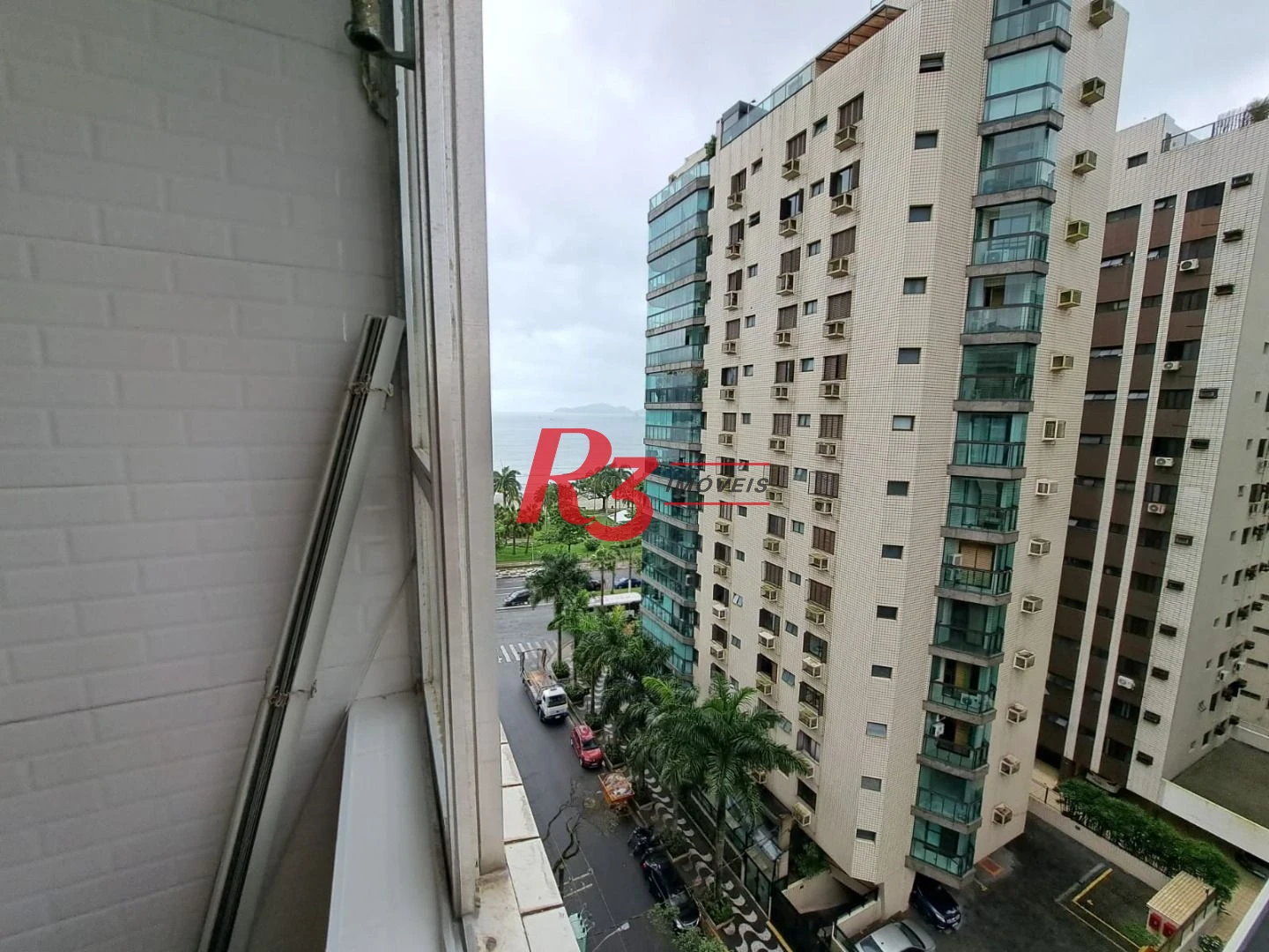 Apartamento com 1 dormitório à venda, 37 m² por R$ 375.000,00 - Aparecida - Santos/SP