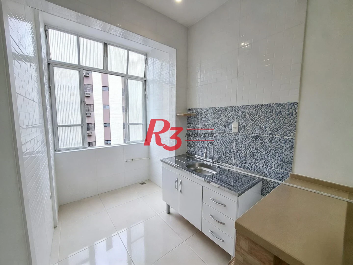 Apartamento com 1 dormitório à venda, 37 m² por R$ 375.000,00 - Aparecida - Santos/SP
