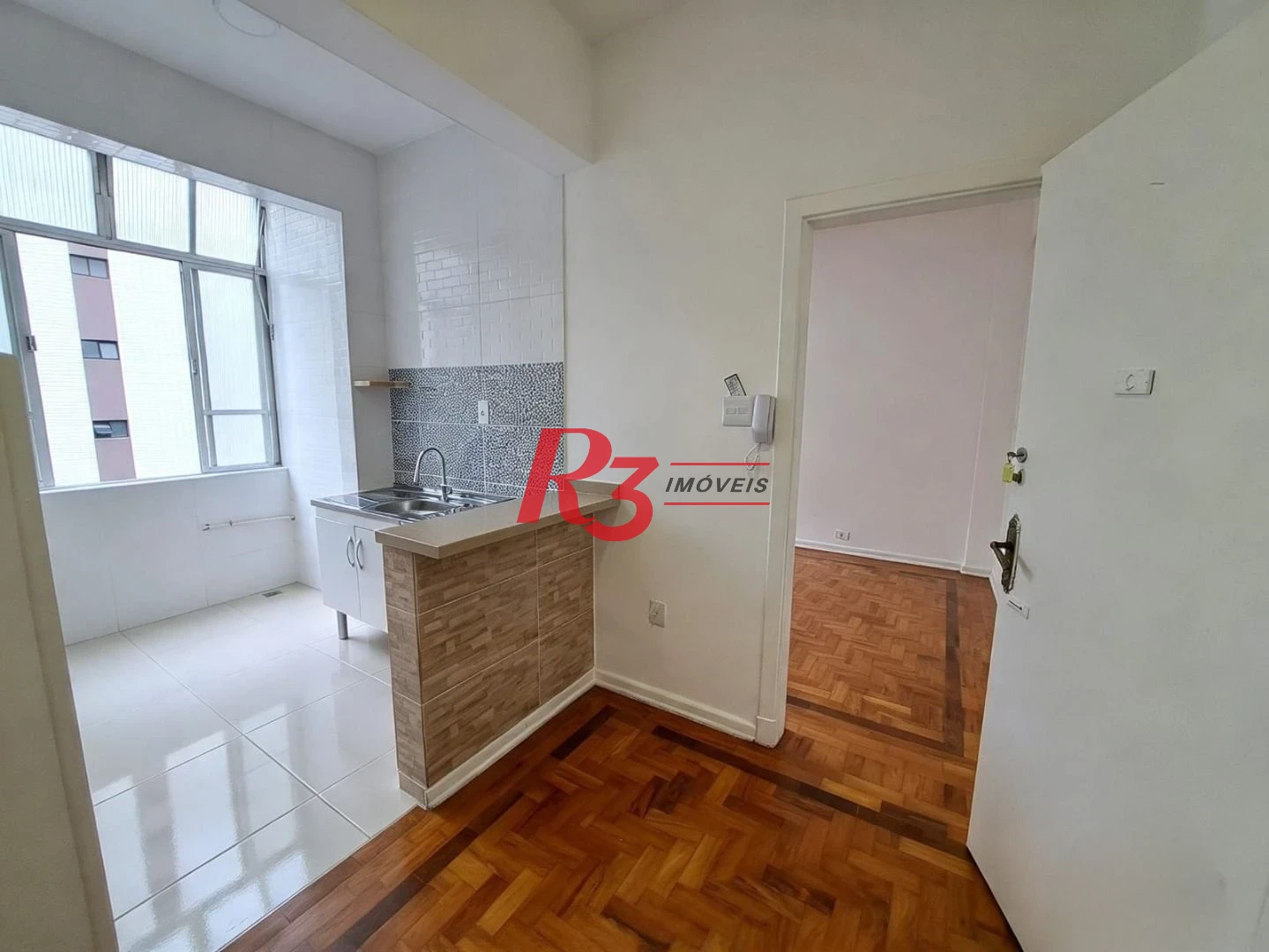 Apartamento com 1 dormitório à venda, 37 m² por R$ 375.000,00 - Aparecida - Santos/SP