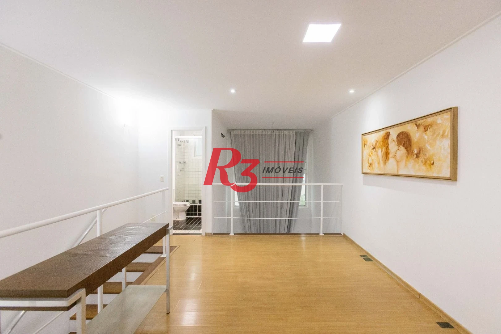 Apartamento com 1 dormitório para alugar, 60 m² por R$ 5.200,00/mês - Gonzaga - Santos/SP