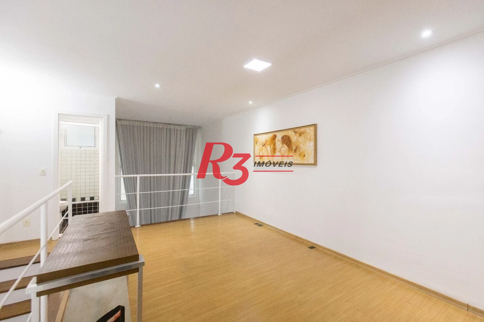 Apartamento com 1 dormitório para alugar, 60 m² por R$ 5.200,00/mês - Gonzaga - Santos/SP