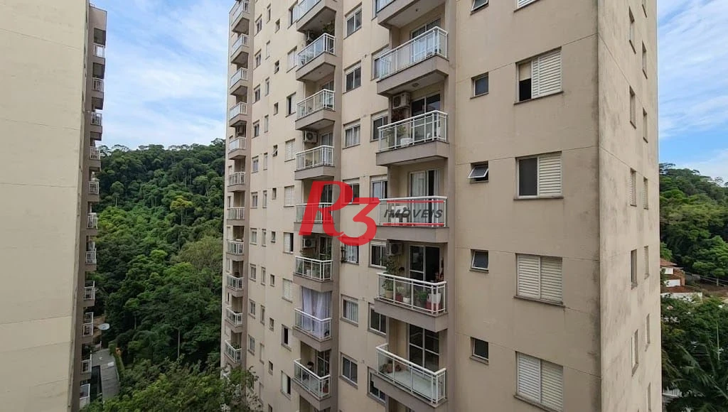 Apartamento com 2 dormitórios à venda, 54 m² por R$ 420.000,00 - Morro Nova Cintra - Santos/SP