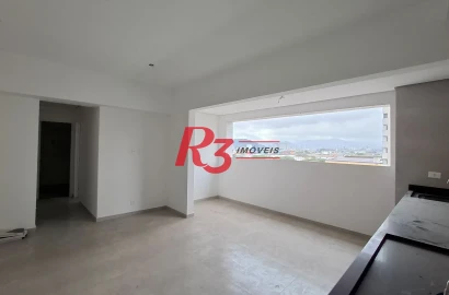 Apartamento com 2 dormitórios à venda, 59 m² por R$ 575.000,00 - Macuco - Santos/SP