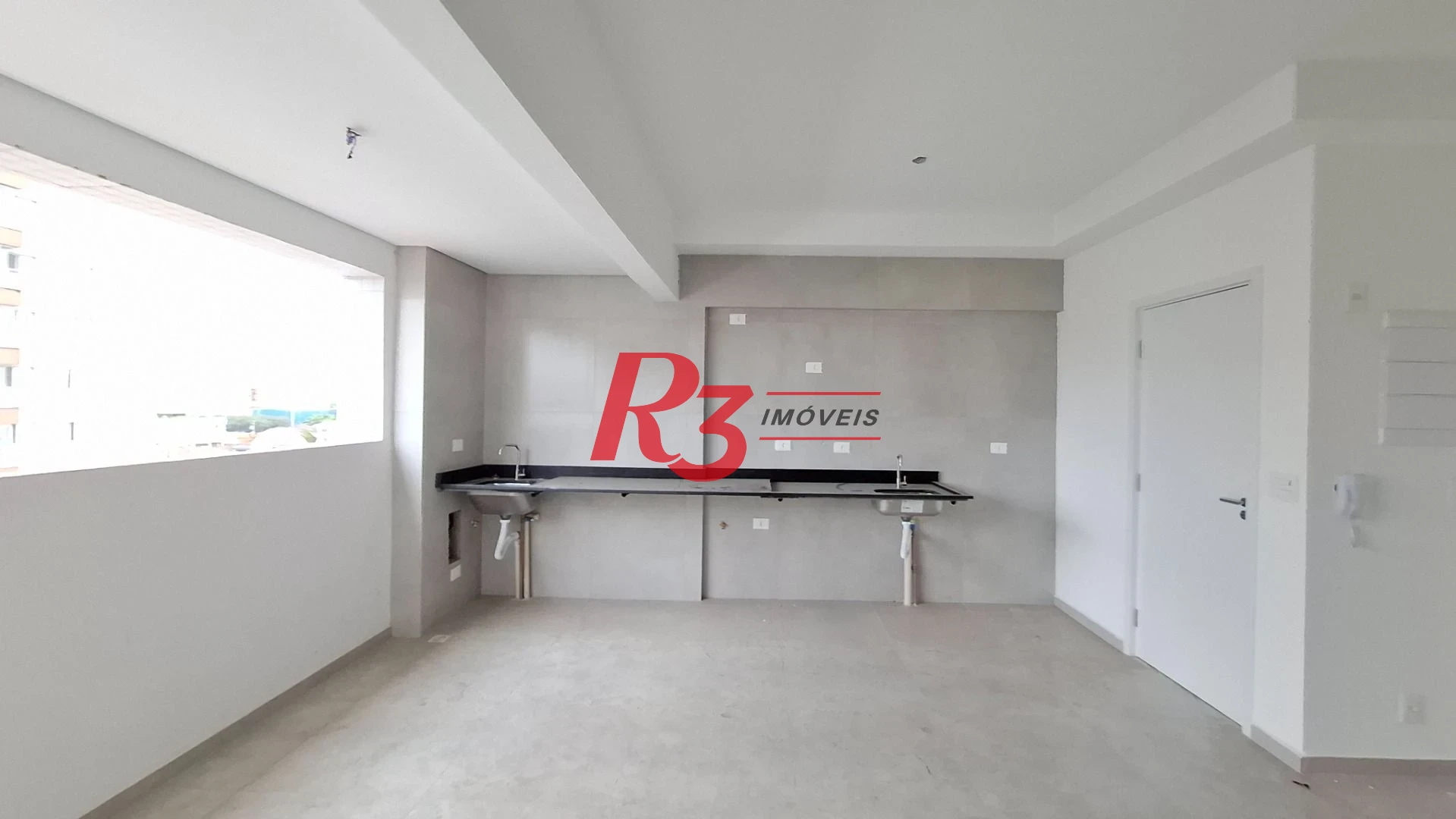 Apartamento com 2 dormitórios à venda, 59 m² por R$ 575.000,00 - Macuco - Santos/SP
