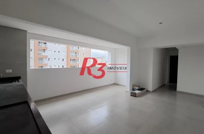 Apartamento com 2 dormitórios à venda, 59 m² por R$ 550.000,00 - Macuco - Santos/SP