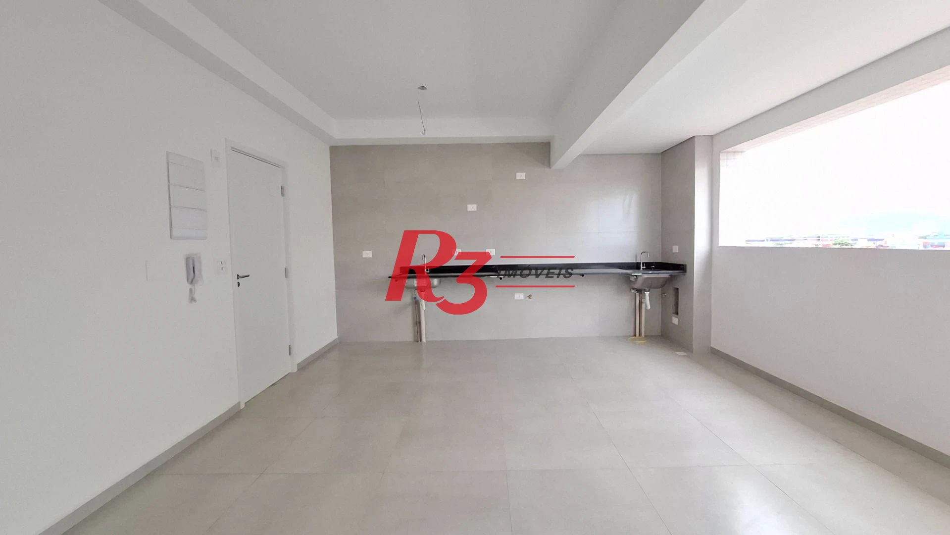 Apartamento com 2 dormitórios à venda, 59 m² por R$ 550.000,00 - Macuco - Santos/SP