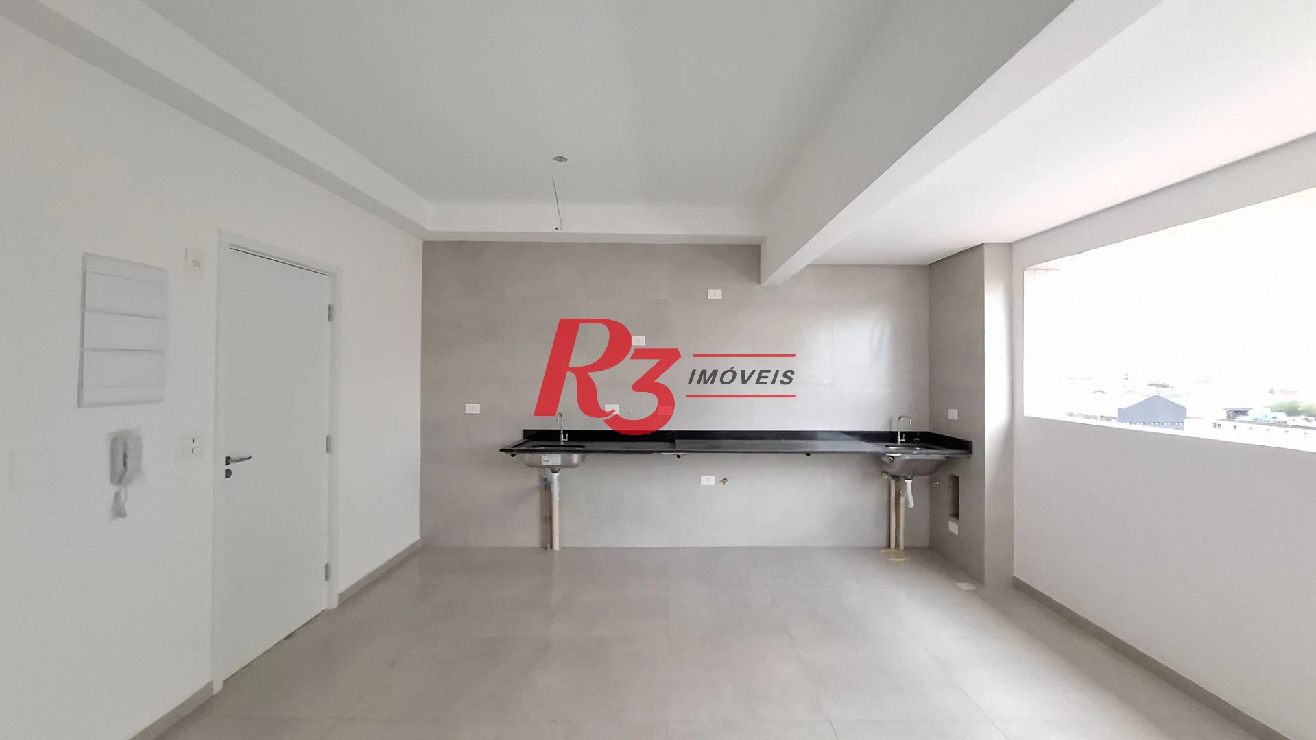 Apartamento com 2 dormitórios à venda, 59 m² por R$ 550.000,00 - Macuco - Santos/SP
