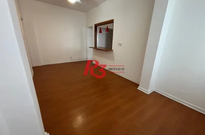 Apartamento com 1 dormitório à venda, 57 m² por R$ 368.000,00 - Aparecida - Santos/SP