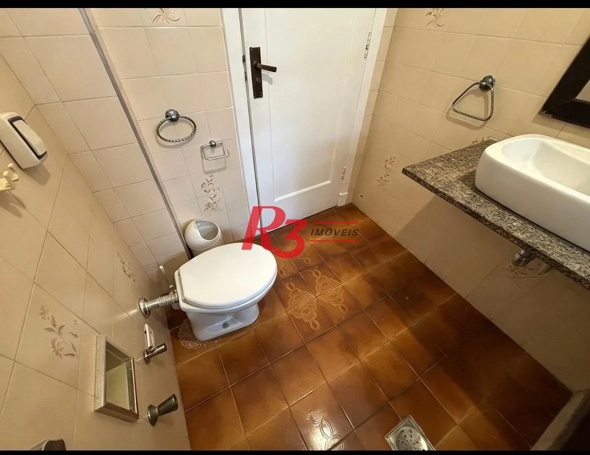 Apartamento com 1 dormitório à venda, 57 m² por R$ 368.000,00 - Aparecida - Santos/SP