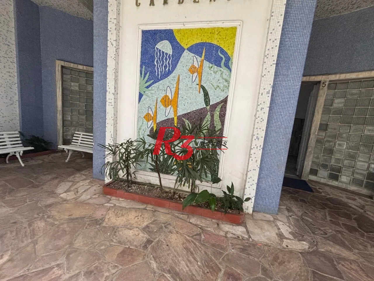 Apartamento com 1 dormitório à venda, 57 m² por R$ 368.000,00 - Aparecida - Santos/SP