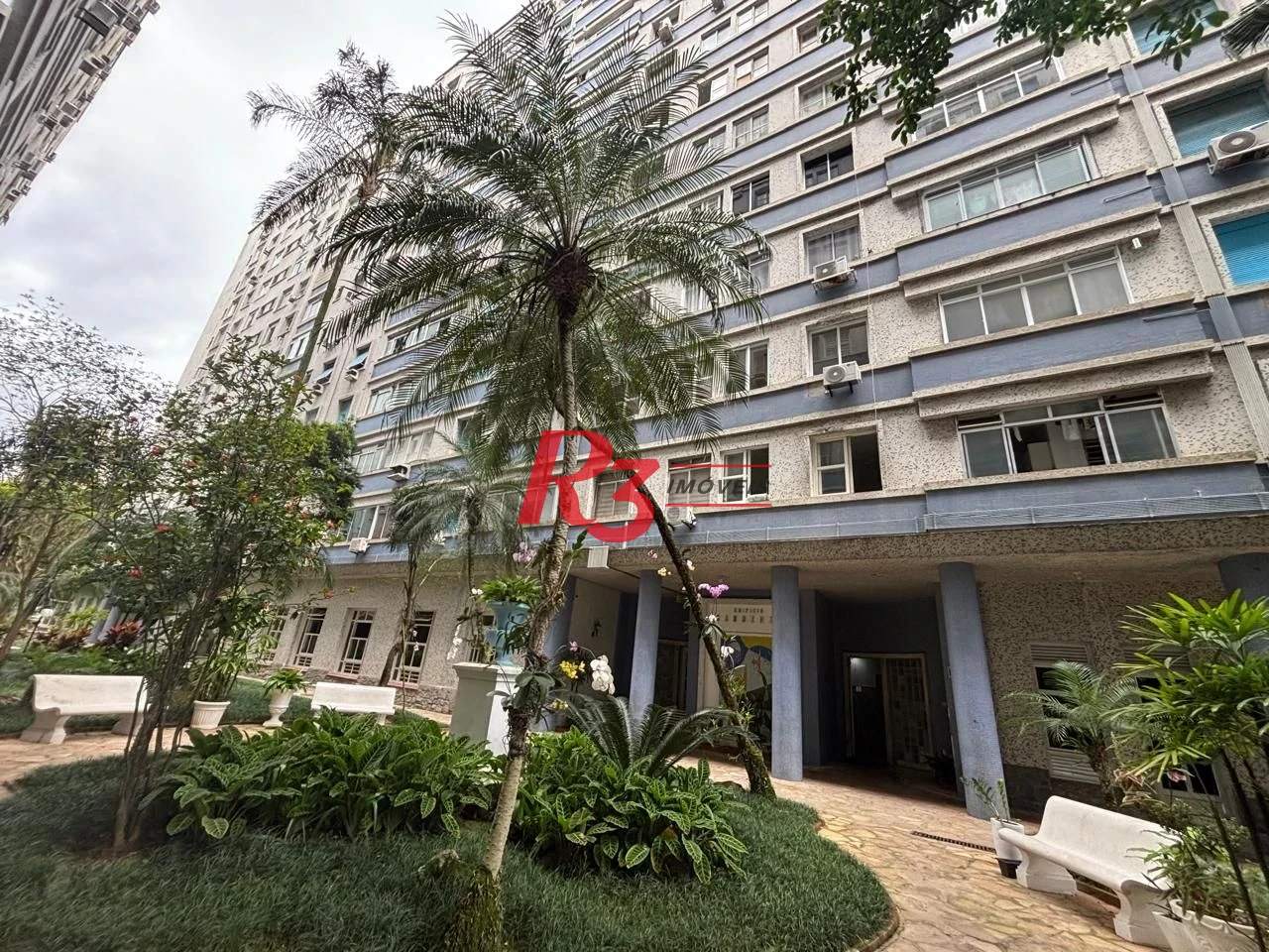 Apartamento com 1 dormitório à venda, 57 m² por R$ 368.000,00 - Aparecida - Santos/SP