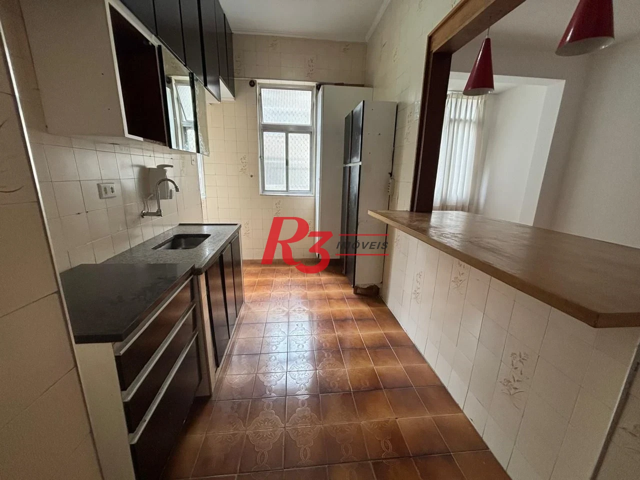 Apartamento com 1 dormitório à venda, 57 m² por R$ 368.000,00 - Aparecida - Santos/SP