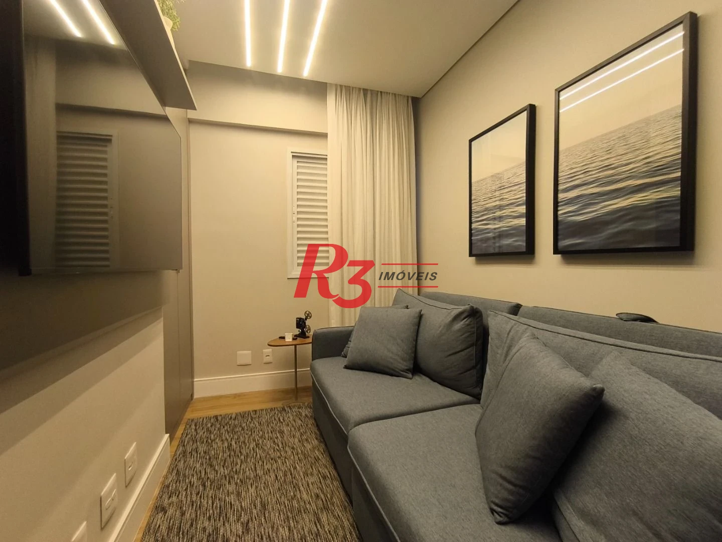 Apartamento com 3 dormitórios à venda, 99 m² por R$ 2.650.000,00 - Gonzaga - Santos/SP