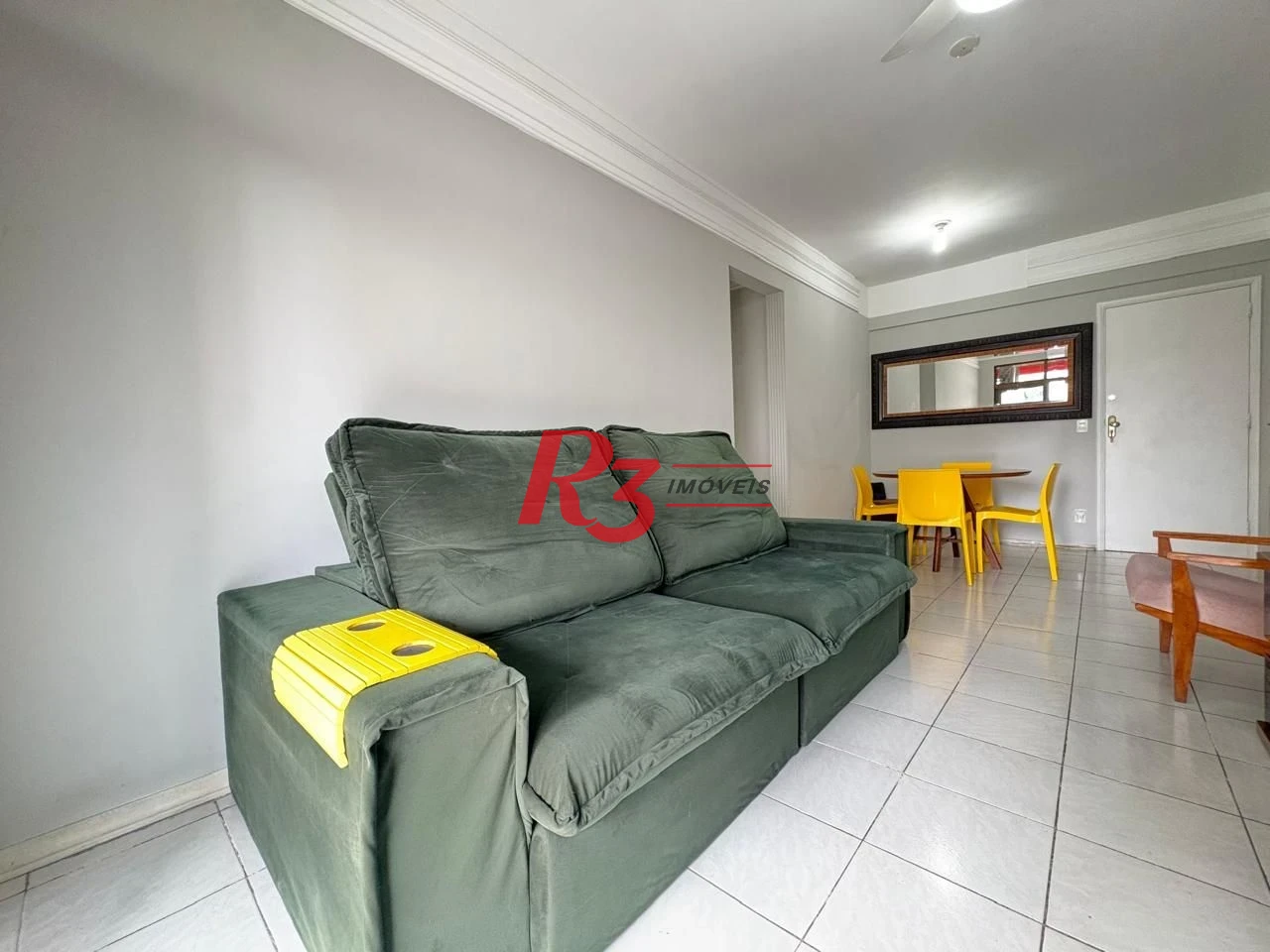 Apartamento com 2 dormitórios para alugar, 105 m² por R$ 5.000,02/mês - Ponta da Praia - Santos/SP