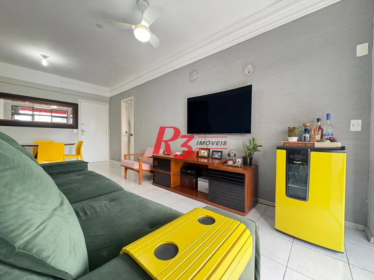 Apartamento com 2 dormitórios para alugar, 105 m² por R$ 5.000,02/mês - Ponta da Praia - Santos/SP