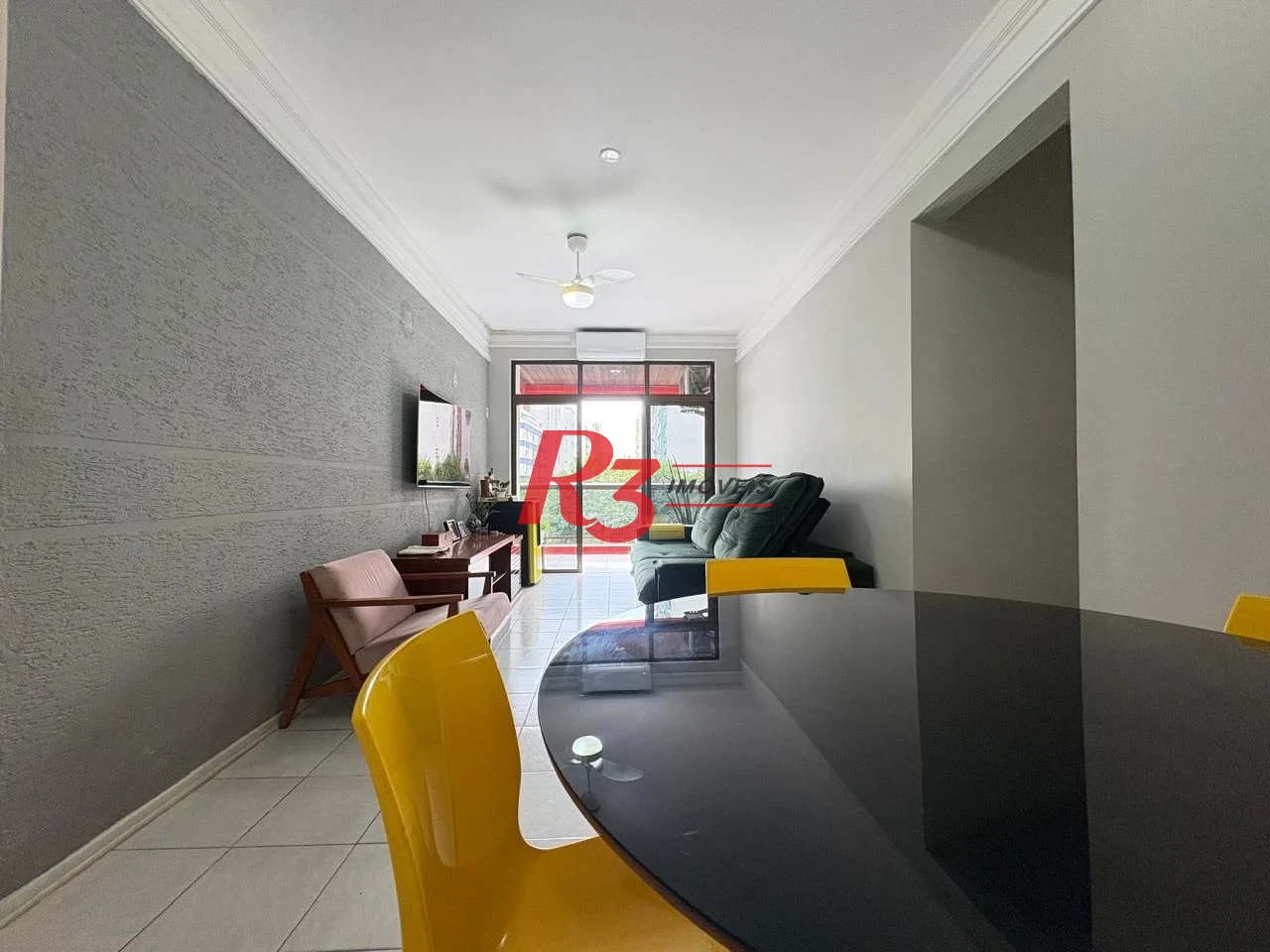 Apartamento com 2 dormitórios para alugar, 105 m² por R$ 5.000,02/mês - Ponta da Praia - Santos/SP