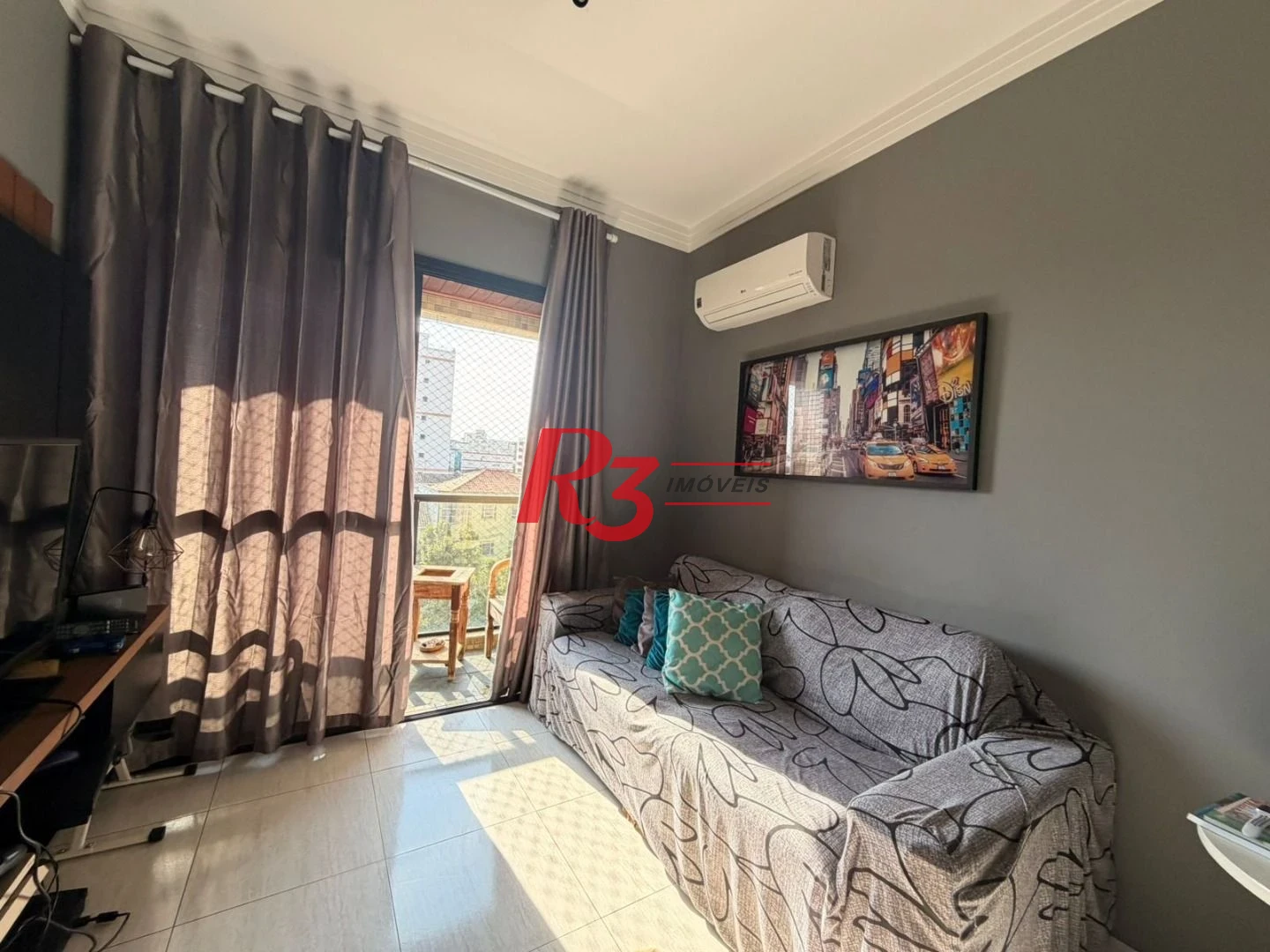 Apartamento com 3 dormitórios à venda, 94 m² por R$ 810.000,00 - Aparecida - Santos/SP