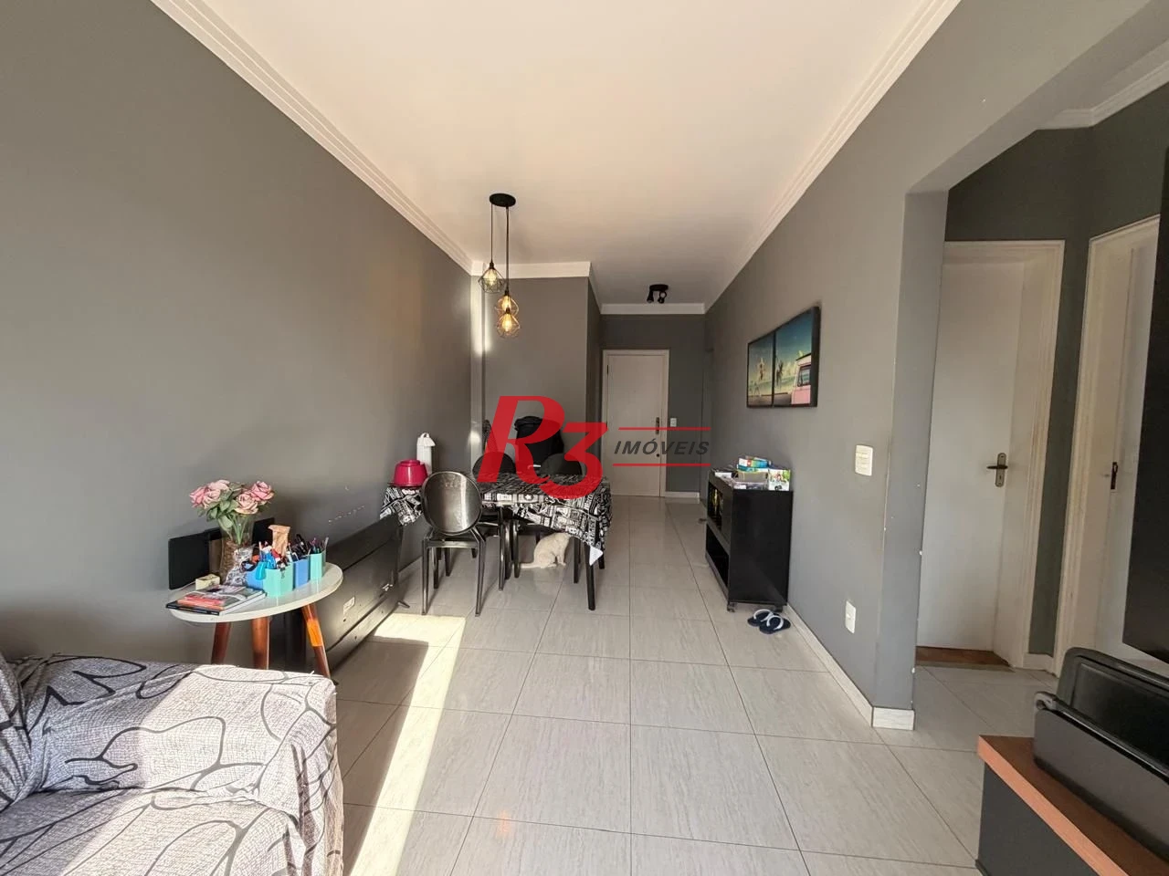 Apartamento com 3 dormitórios à venda, 94 m² por R$ 810.000,00 - Aparecida - Santos/SP