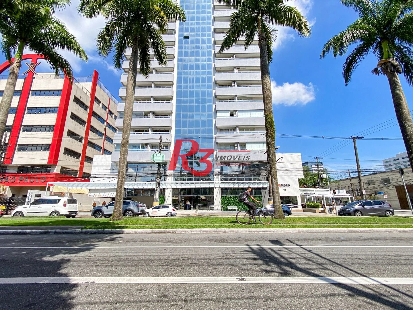 Sala (meia laje) à venda, 340 m² PORTEIRA FECHADA por R$ 4.000.000 - Vila Matias - Santos/SP