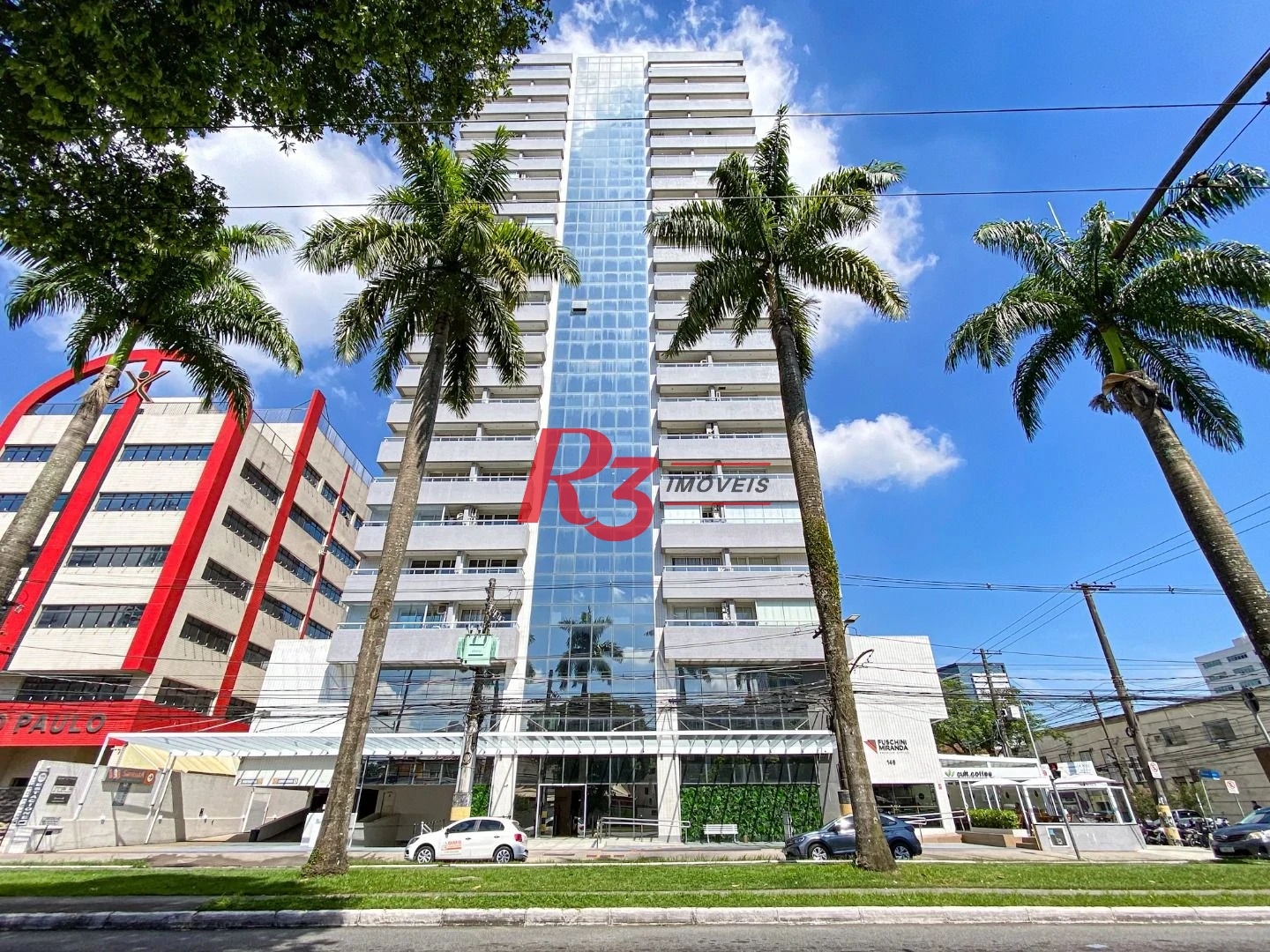 Sala (meia laje) à venda, 340 m² PORTEIRA FECHADA por R$ 4.000.000 - Vila Matias - Santos/SP