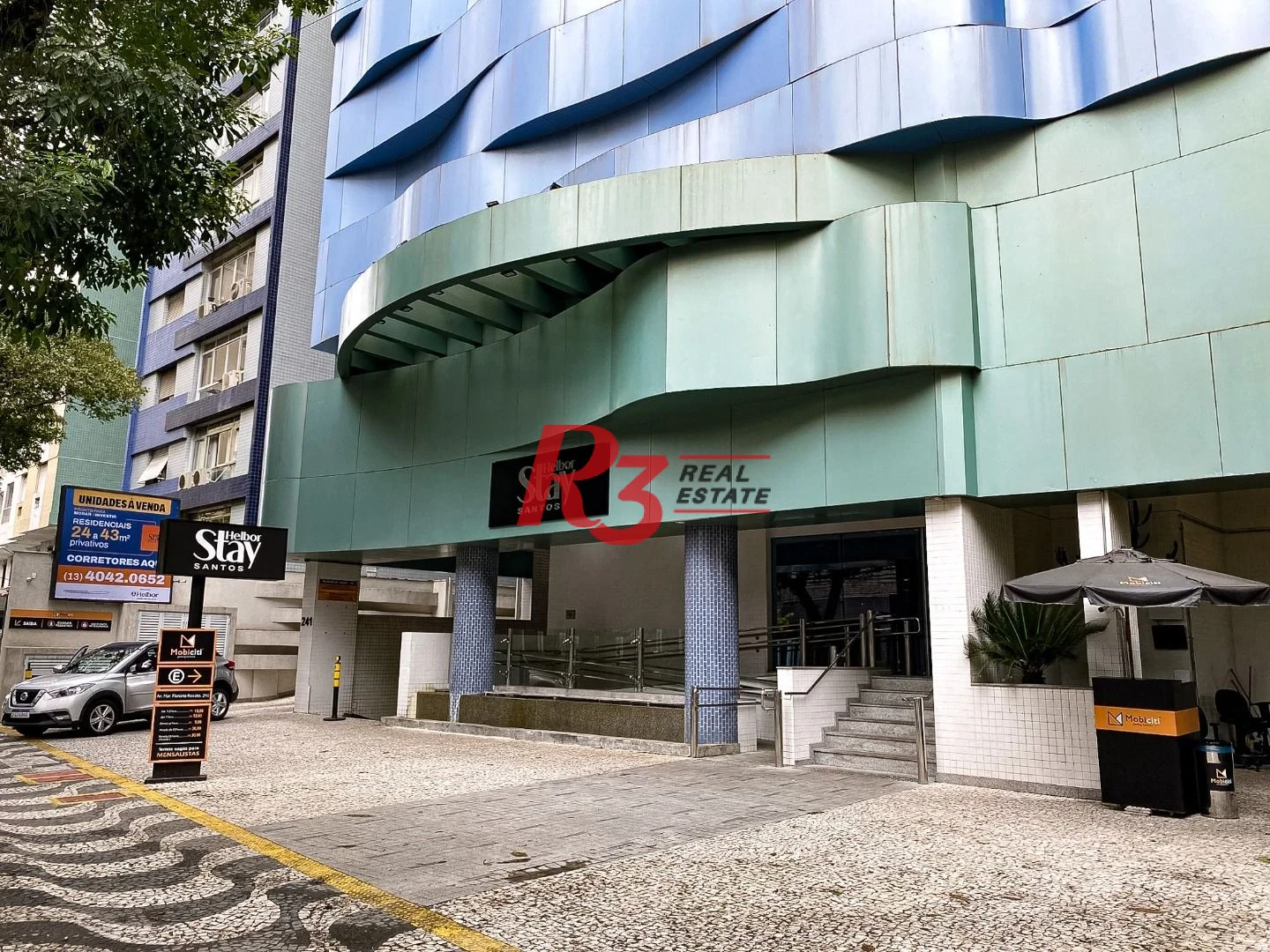 Flat com 1 dormitório à venda, 36 m² por R$ 583.000,00 - Gonzaga - Santos/SP