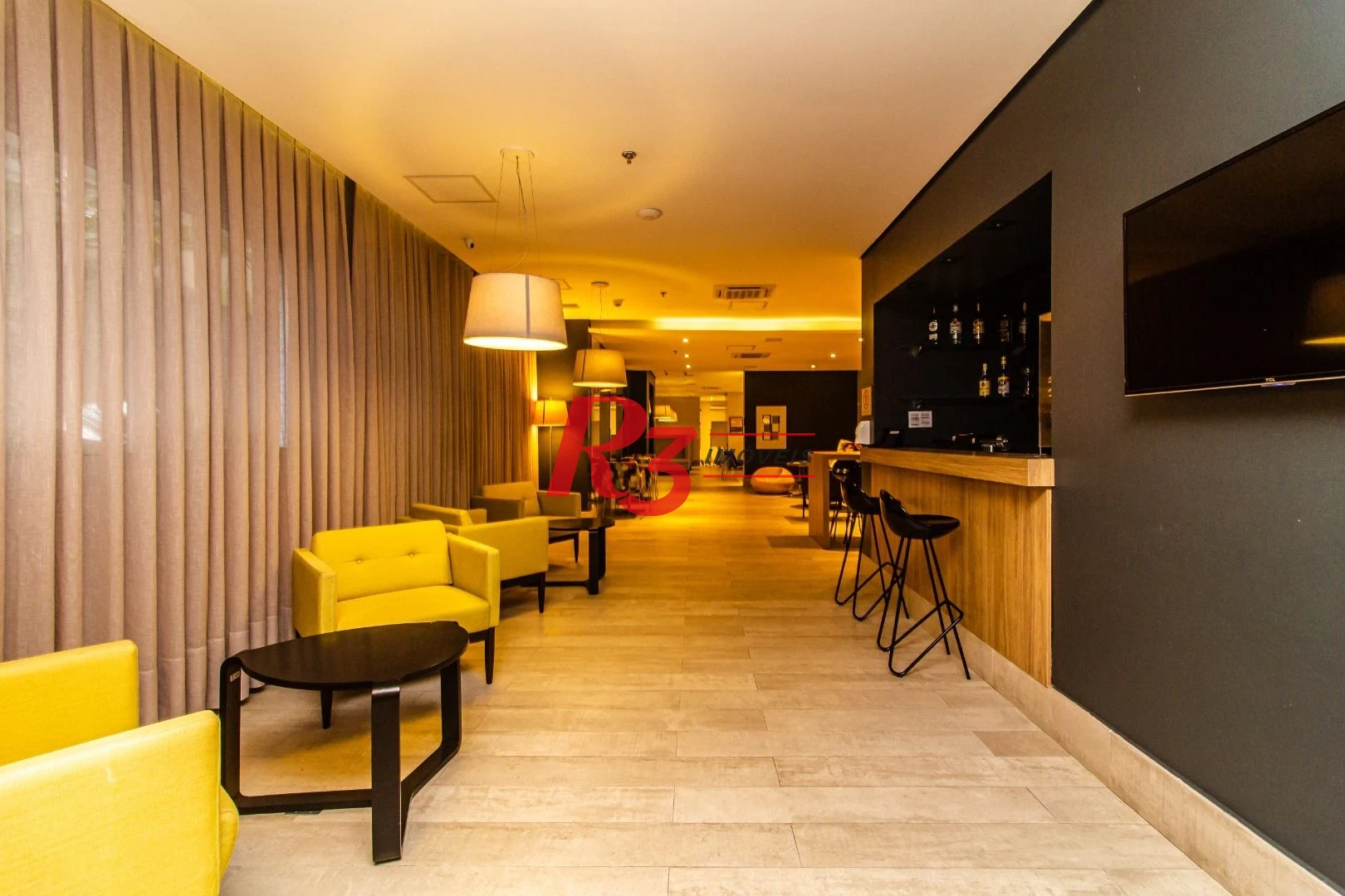 Studio com 1 dormitório à venda, 24 m² por R$ 373.000,00 - Gonzaga - Santos/SP