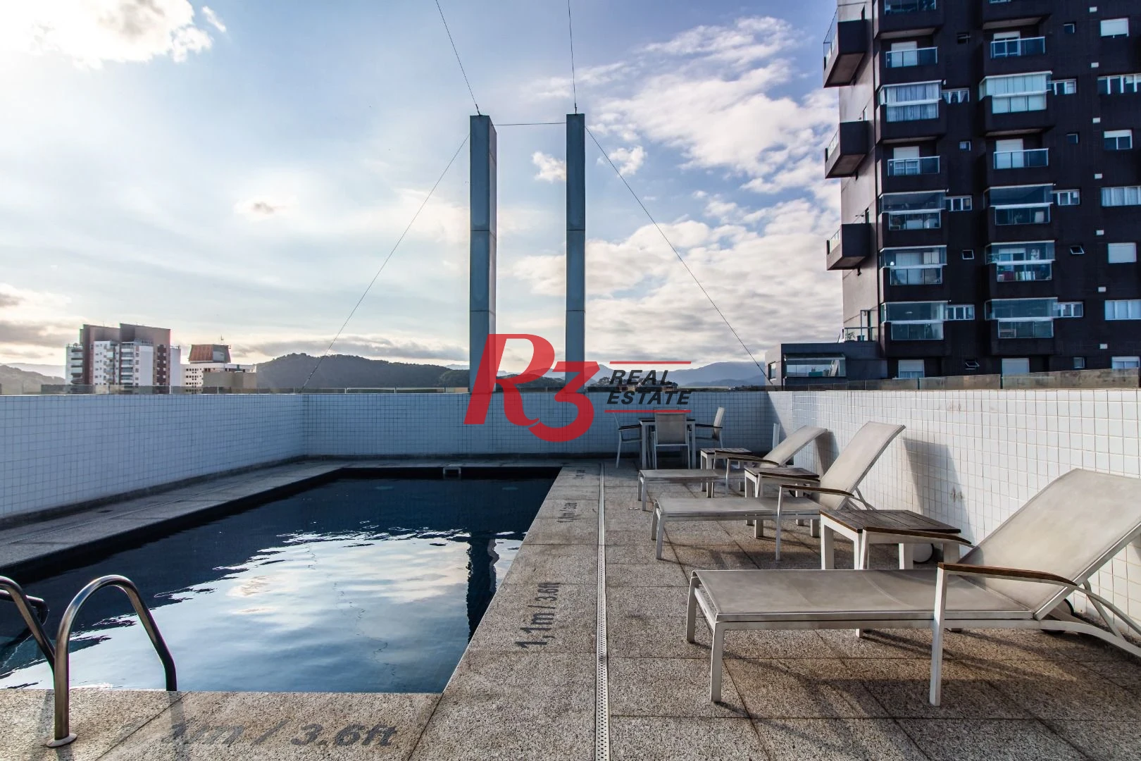 Flat com 1 dormitório à venda, 36 m² por R$ 583.000,00 - Gonzaga - Santos/SP