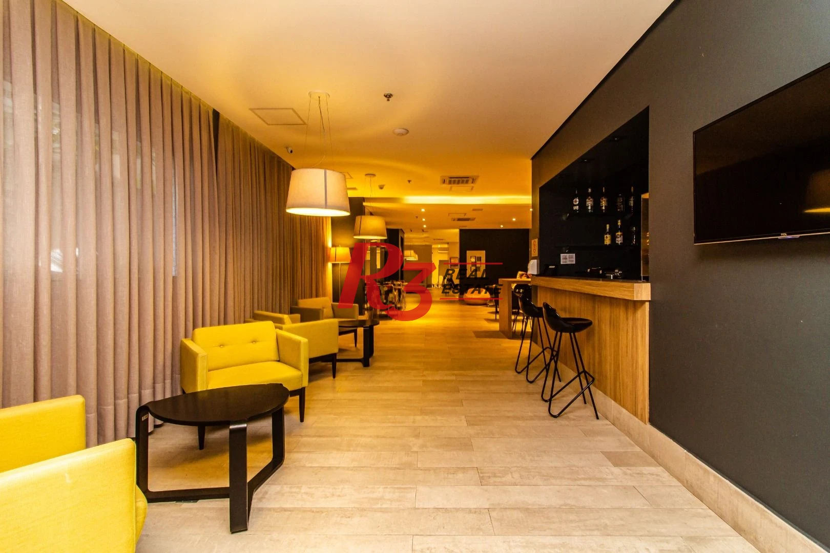 Flat com 1 dormitório à venda, 36 m² por R$ 583.000,00 - Gonzaga - Santos/SP